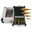 Set burghie metal conice in trepte, 4-32 mm, 4 piese, Verke