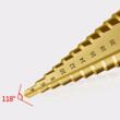Set burghie metal conice in trepte, 4-32 mm, 4 piese, Verke