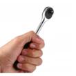  Cheie cliket 1/4", din crom vanadium, Verke