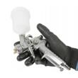 Pistol de vopsit pneumatic, duza 1mm, cu vas din plastic 125 ml, Verke