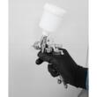 Pistol de vopsit pneumatic, duza 1mm, cu vas din plastic 125 ml, Verke