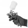Pistol de vopsit pneumatic, duza 1mm, cu vas din plastic 125 ml, Verke
