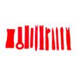 Set extractoare auto pentru tapiterie, benzi auto  11 elemente Verke