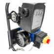 Pompa pentru transfer combustibil, motorina,  cu contor,  220 V  600 W, 40 l/min, Verke