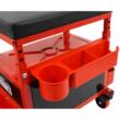 Taburet, scaun pentru atelier cu sertar, 33,5x27x17cm 135kg, Verke