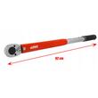 Cheie dinamometrica profesionala, 1/2", interval cuplu reglabil 70-350 Nm, lungime 620 mm, Verke