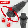 Cheie dinamometrica profesionala, 1/2", interval cuplu reglabil 70-350 Nm, lungime 620 mm, Verke