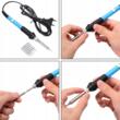 Kit profesional pentru lipit, letcon, putere 60 W, temperatura 200-450°, Verke