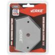 Vinclu magnetic hexagonal pentru sudura, capacitate 12.5 kg, Verke