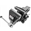 Menghina rotativa de banc turnata, 100 mm 4", din fonta, cu nicovala, Premium Line, Verke