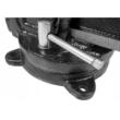 Menghina rotativa de banc turnata, 100 mm 4", din fonta, cu nicovala, Premium Line, Verke