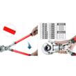 Cleste pentru sertizarea tevilor, pex tip U si TH, 16-32 mm, Verke