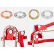Cleste 3 in 1 pentru indoit tevi de cupru, alama, otel, 6mm, 8mm, 10mm, Verke