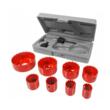 Set carote 19-64 mm pentru lemn, gips-carton și carton, 11 piese, Verke