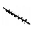 Burghiu pamant calitate premium10 cm x 80 cm, pentru motoburghiu, varf plat, Verke