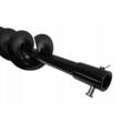 Burghiu pamant calitate premium10 cm x 80 cm, pentru motoburghiu, varf plat, Verke