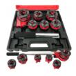Trusa filetat tevi  1/4", 3/8", 1/2", 3/4", 1", 1-1/4", 6 piese, Verke