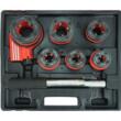 Trusa filetat tevi  1/4", 3/8", 1/2", 3/4", 1", 1-1/4", 6 piese, Verke