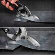 Foarfeca manuala pentru taiat tabla, pe dreapta, 250mm, Verke