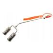 Arzator universal cu duza dubla, pentru ardere si incalzire, furtun 3m, Verke