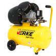 Compresor 50 litri, 2 pistoane pe ulei, 230V, 440 L/min, presiune 8 bari, Verke