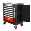Dulap scule complet echipat, 7 sertare, 154 piese, Verke