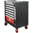 Dulap scule complet echipat, 7 sertare, 154 piese, Verke