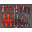Dulap scule complet echipat, 7 sertare, 154 piese, Verke
