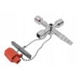 Cheie universala multifunctinala pentru electricieni si tehnicieni, dulapuri, panouri electrice, Verke