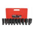 Set chei tubulare de impact lungi, 1/2" 10 - 38 mm, 20 piese, Verke