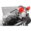 Compresor 150 litri, 2 pistoane pe ulei, motor electric 5.5 Cp, trifazic, 400 V, 600 L/min, presiune 8 bari, profesional, Verke
