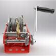 Troliu manual, vinci, 1133 Kg, 2 trepte, lungime calbu 10m, grosime cablu 5.2 mm, mecanism cu clichet, Verke