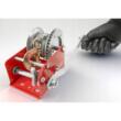Troliu manual, vinci, 1133 Kg, 2 trepte, lungime calbu 10m, grosime cablu 5.2 mm, mecanism cu clichet, Verke