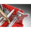 Troliu manual, vinci, 1133 Kg, 2 trepte, lungime calbu 10m, grosime cablu 5.2 mm, mecanism cu clichet, Verke