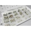 Set sigurante cilindrice din sticla, 120 piese, Verke
