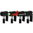 Pompa de picior cu  manometru piston dublu pentru umflat, presiune 7 bari, Verke