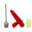 Pompa de picior cu  manometru piston dublu pentru umflat, presiune 7 bari, Verke