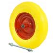 Roata completa pentru roaba, carucior 390 x 91, ax 1 mm, janta 220 mm, Verke