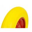Roata completa pentru roaba, carucior 390 x 91, ax 1 mm, janta 220 mm, Verke