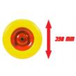 Roata completa pentru roaba, carucior 390 x 91, ax 1 mm, janta 220 mm, Verke
