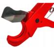 Foarfeca profesionala pentru taiat tevi din plastic, PVC 36 mm, Verke