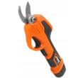 Foarfeca electrica cu acumulator pentru curatrea copacilor, florilor, arbustilor, plantelor ornamentale, latime de taiere 22 mm,  7.2V 2Ah, Verke