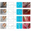 Pistol pentru lipit si sudat plastic, putere 70 W, cu 200 de capse incluse, Red Technic