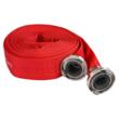 Furtun apa irigatii 2"20 metri, tip pompieri 8 bari, cu cuple, Red Technic