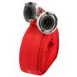 Furtun apa irigatii 2"20 metri, tip pompieri 8 bari, cu cuple, Red Technic