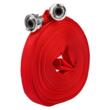 Furtun apa irigatii 1"30 metri, tip pompieri 8 bari, cu cuple, Red Technic