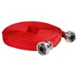Furtun apa tip pompieri 1"20 metri, 8 bari, cu cuple, Red Technic
