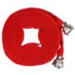 Furtun apa tip pompieri 1"20 metri, 8 bari, cu cuple, Red Technic