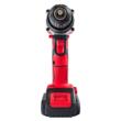 Masina de gaurit, filetanta cu acumulatori led, 2 Ah 20V 37 Nm, percutie, Red Technic
