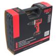 Masina de gaurit, filetanta cu acumulatori led, 2 Ah 20V 37 Nm, percutie, Red Technic